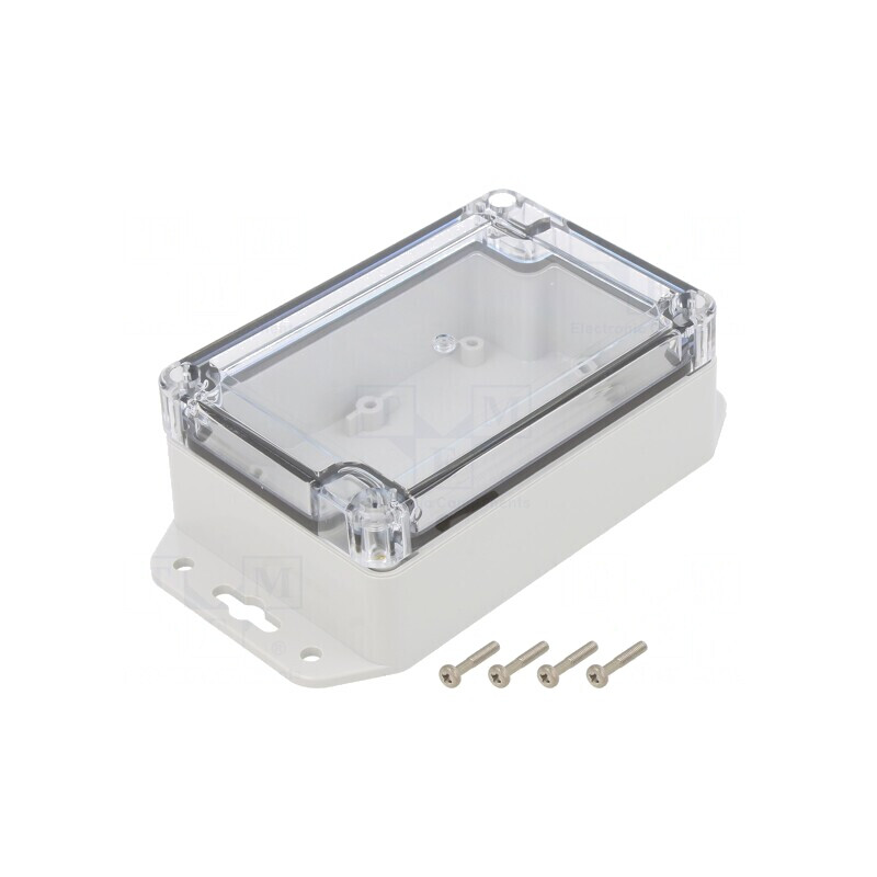 Carcasă Universală Gri Deschis 80x120x45mm ABS | Electronic-mag.ro | Componente Electronice Carcasă Universală Gri Deschis 80x120x45mm ABS | Electronic-mag.ro | Componente Electronice