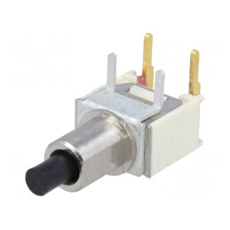Comutator apăsare 2 poziții SPST 0.4A 20VAC | Electronic-mag.ro | Componente Electronice