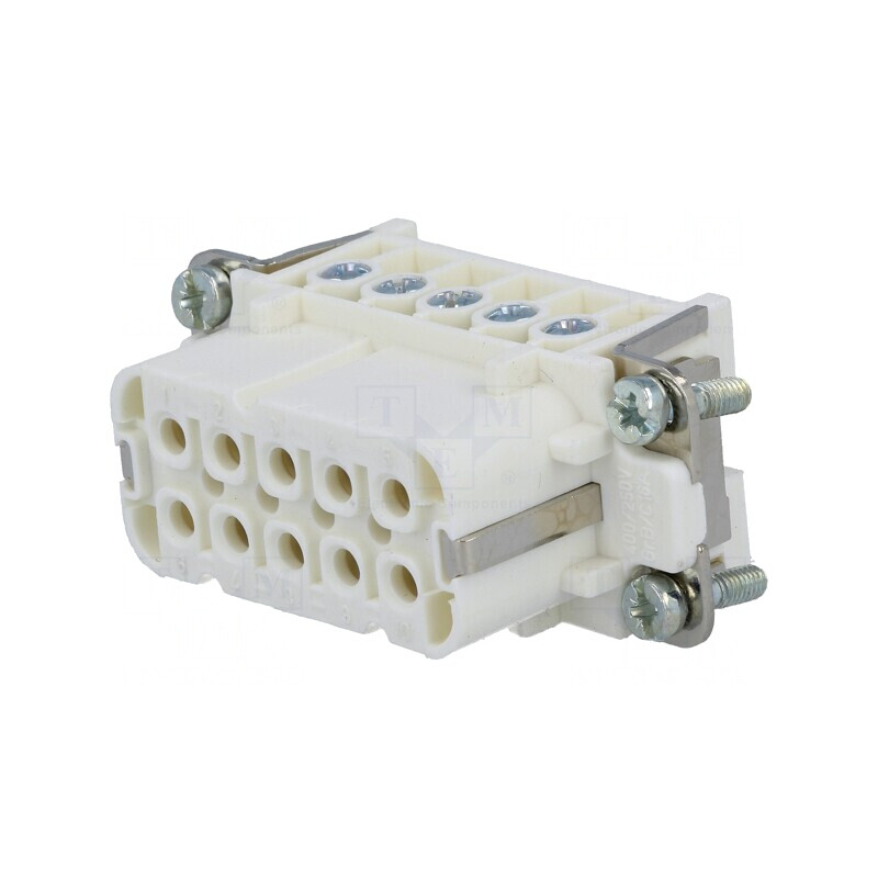 Conector HDC Inserturi de Contact Mamă 10P 10 PE | Electronic-mag.ro | Componente Electronice