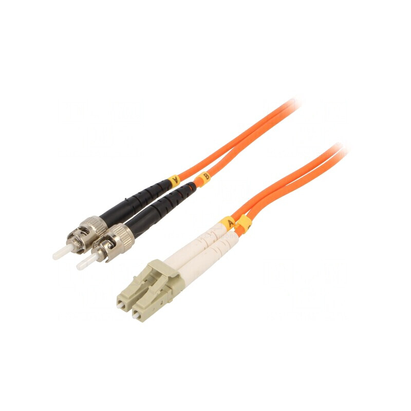 Patch cord fibră OM2 LC/UPC-ST/UPC 5m portocaliu | Electronic-mag.ro | Componente Electronice Patch cord fibră OM2 LC/UPC-ST/UPC 5m portocaliu | Electronic-mag.ro | Componente Electronice