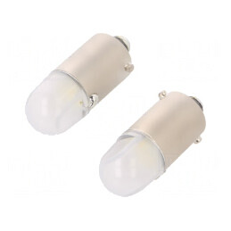 Lampă Auto LED Transparentă 12V 1W VisionPro x2