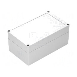 Carcasă Universală ABS Gri Întunecat 120x200x90 mm | Electronic-mag.ro | Componente Electronice