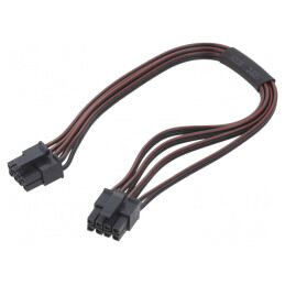 Cablu Micro-Fit 3.0 Mamă-Mamă 8 PIN 0,4m 4A PVC