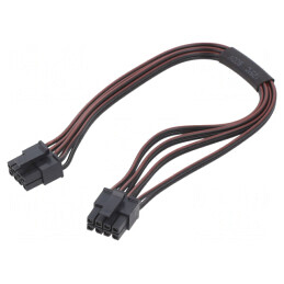 Cablu Micro-Fit 3.0 Mamă-Mamă 8 PIN 0,4m 4A PVC | Electronic-mag.ro | Componente Electronice