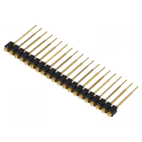 Conector Pini Mamă 20 Pini THT 2.54mm Aurit | Electronic-mag.ro | Componente Electronice