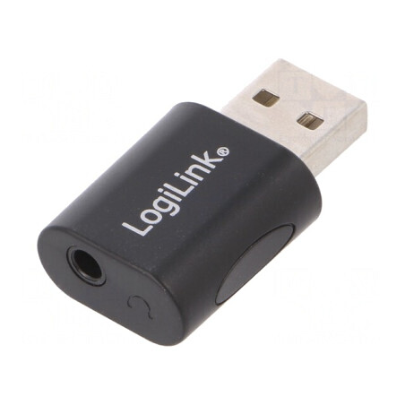 Card Audio USB 2.0 Negru pentru PC | Electronic-mag.ro | Componente Electronice