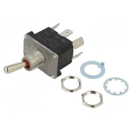 Comutator Basculant DPDT ON-ON 16A 250V | Electronic-mag.ro | Componente Electronice
