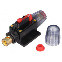 Siguranță automată auto 20A neagră 12-24VDC | Electronic-mag.ro | Componente Electronice
