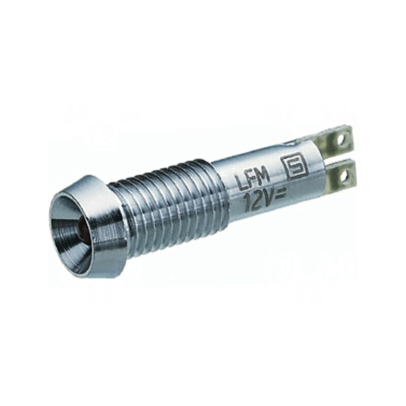 Lampa LED de Control Roșie 24V IP67 Ø8,4mm | Electronic-mag.ro | Componente Electronice