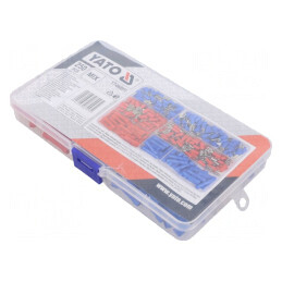 Set Conectori Crimpat Izolati 250 buc. | Electronic-mag.ro | Componente Electronice