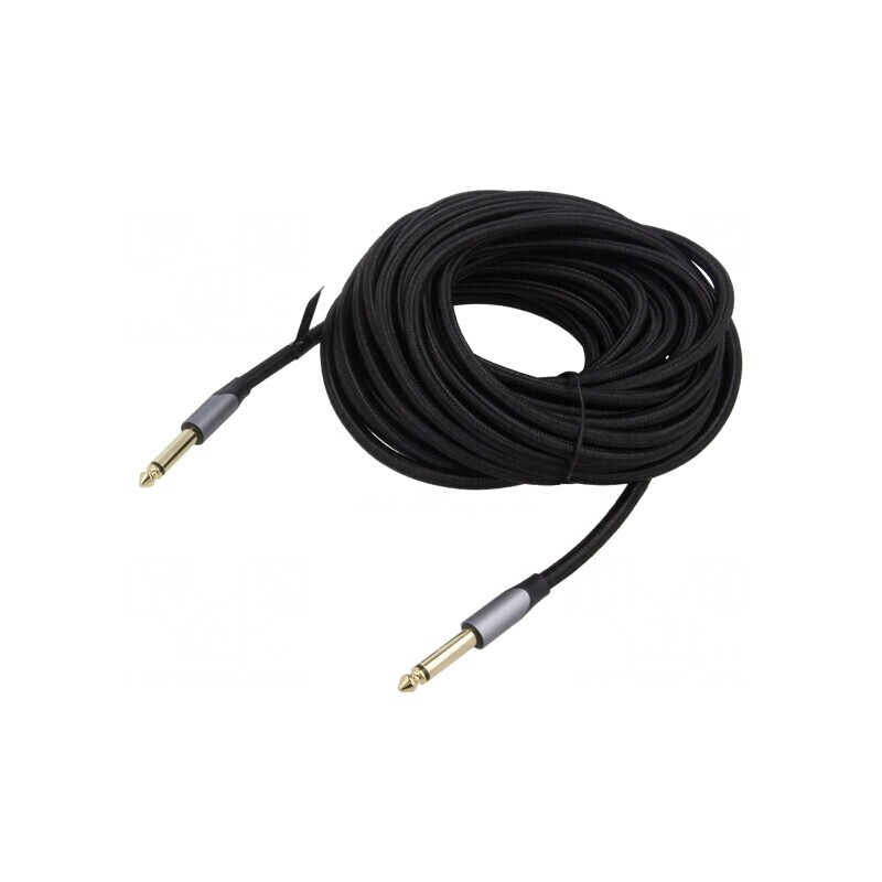 Cablu Jack 6.3mm Aurit 10m BASHL