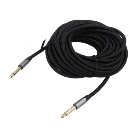 Cablu Jack 6.3mm Aurit 10m BASHL | Electronic-mag.ro | Componente Electronice
