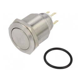 Comutator Anti-Vandalism SPDT 3A/220VAC 5A/24VDC IP65 | Electronic-mag.ro | Componente Electronice