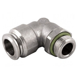 Racord Push-In Unghi Alama Nickel 0,99-20bar | Electronic-mag.ro | Componente Electronice