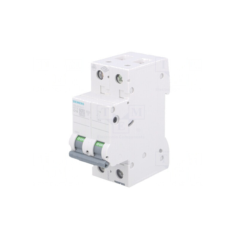 Întrerupător de Supracurent 16A 400VAC 1P 6kA | Electronic-mag.ro | Componente Electronice
