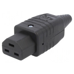 Conector Alimentare AC 16A 250V Mufă Mamă Drept IEC 60320 | Electronic-mag.ro | Componente Electronice