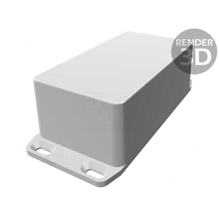 Carcasă universală aluminiu IP54 60x112x42mm | Electronic-mag.ro | Componente Electronice