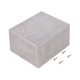 Carcasă Universală Aluminiu 100x120x64mm IP54 | Electronic-mag.ro | Componente Electronice