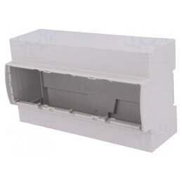 Carcasă montare pe șină DIN gri 91x160.2x62 mm | Electronic-mag.ro | Componente Electronice