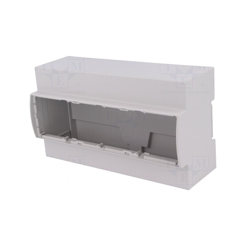 Carcasă montare pe șină DIN gri 91x160.2x62 mm | Electronic-mag.ro | Componente Electronice