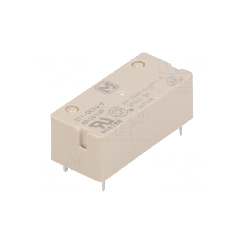 Releu Electromagnetic SPST-NO/SPST-NC 5VDC | Electronic-mag.ro | Componente Electronice