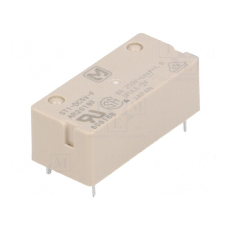 Releu Electromagnetic SPST-NO/SPST-NC 5VDC | Electronic-mag.ro | Componente Electronice