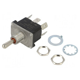 Comutator Basculant 3 Pozitii ON-OFF-ON 16A 250V IP68 | Electronic-mag.ro | Componente Electronice