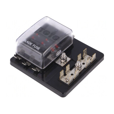 Cutii de siguranţe 19mm 30A cu înşurubare 6,4mm | Electronic-mag.ro | Componente Electronice