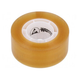 Bandă de ambalare ESD 32,9m x 24mm incoloră | Electronic-mag.ro | Componente Electronice