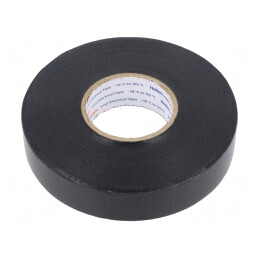 Bandă Electroizolantă Neagră 19mm x 33m | Electronic-mag.ro | Componente Electronice