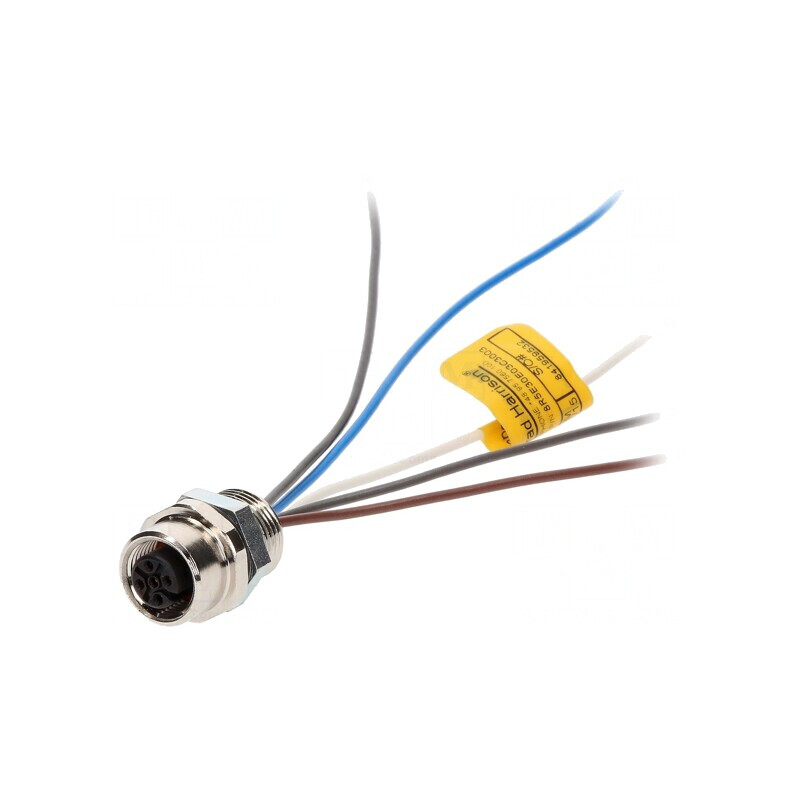 Soclu M12 PIN 5 Mamă IP67 pentru DeviceNet/CANopen | Electronic-mag.ro | Componente Electronice Soclu M12 PIN 5 Mamă IP67 pentru DeviceNet/CANopen | Electronic-mag.ro | Componente Electronice