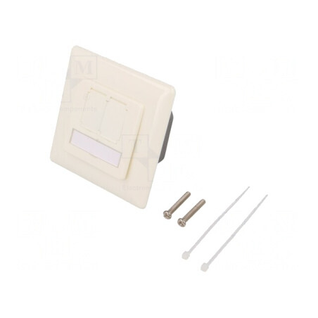 Soclu RJ45 Cat6 Ecranat 8P8C 22-24AWG | Electronic-mag.ro | Componente Electronice