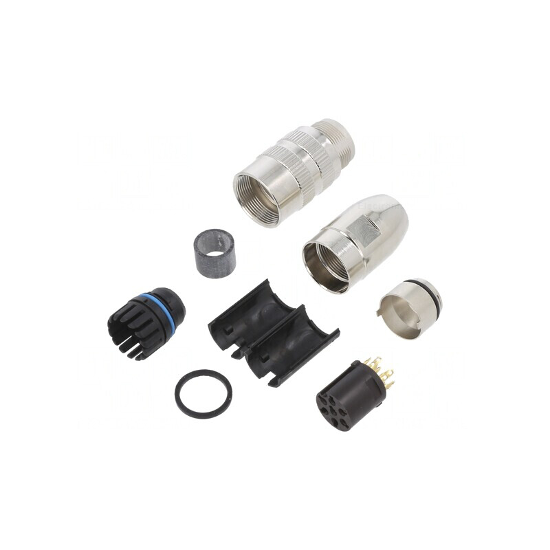 Conector M16 Mufă Mamă 7 PIN Lipire pe Cablu 5A 250V Drept | Electronic-mag.ro | Componente Electronice Conector M16 Mufă Mamă 7 PIN Lipire pe Cablu 5A 250V Drept | Electronic-mag.ro | Componente Electronice