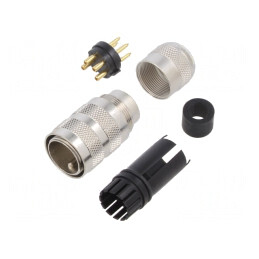 Conector M16 Mufă Dreaptă IP67 pe Cablu | Electronic-mag.ro | Componente Electronice