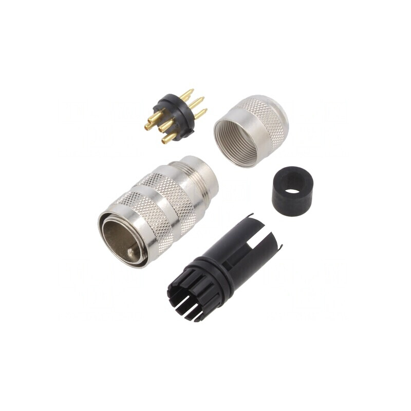 Conector M16 Mufă Dreaptă IP67 pe Cablu | Electronic-mag.ro | Componente Electronice Conector M16 Mufă Dreaptă IP67 pe Cablu | Electronic-mag.ro | Componente Electronice