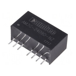 Convertor DC/DC 3W 18-36V la 9V/-9V SIP8 | Electronic-mag.ro | Componente Electronice