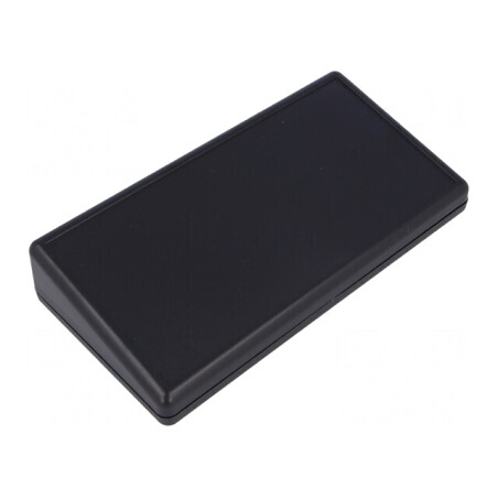 Carcasă Desktop ABS Neagră 170mm x 85,5mm x 34,1mm | Electronic-mag.ro | Componente Electronice