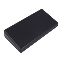 Carcasă Desktop ABS Neagră 170mm x 85,5mm x 34,1mm | Electronic-mag.ro | Componente Electronice