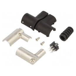 Conector Circular Mufă HR12 Tată 8 Pin 2A 26AWG | Electronic-mag.ro | Componente Electronice