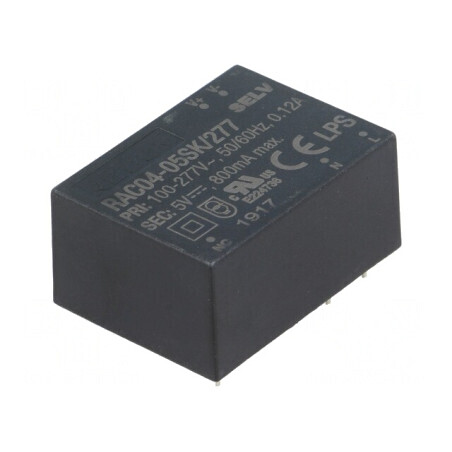 Convertor AC/DC 4W 5VDC 76% Eficiență | Electronic-mag.ro | Componente Electronice