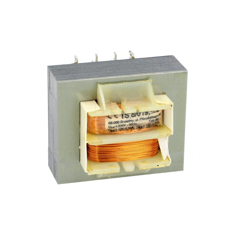 Transformator de Alimentare 8VA 230V AC la 12V 340mA | Electronic-mag.ro | Componente Electronice