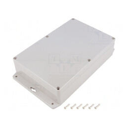 Carcasă Universală cu Lame de Fixare 146x222x55 mm | Electronic-mag.ro | Componente Electronice