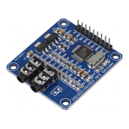 Decodor Audio SPI 5V VS1003B Montare pe Şurub | Electronic-mag.ro | Componente Electronice
