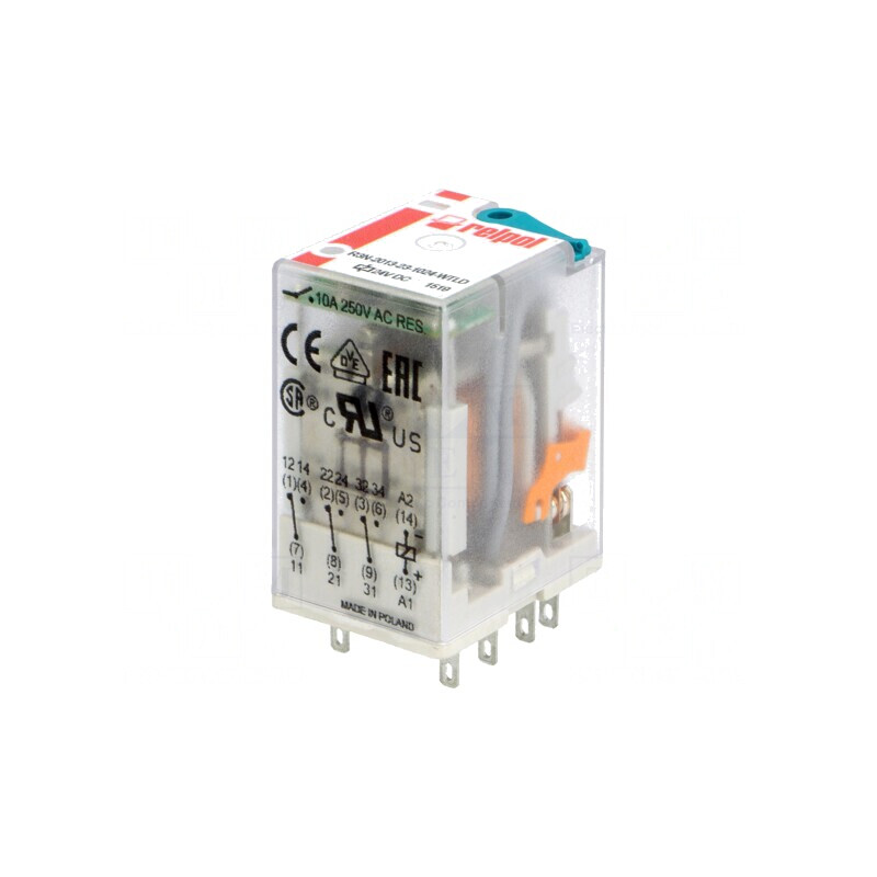 Releu Electromagnetic 3PDT 24VDC 20A | Electronic-mag.ro | Componente Electronice Releu Electromagnetic 3PDT 24VDC 20A | Electronic-mag.ro | Componente Electronice