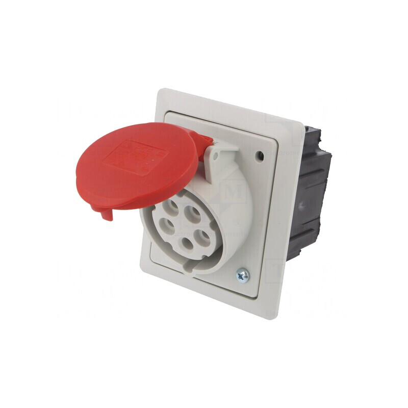 Conector Alimentare AC Trifazat 16A 400VAC IP44 | Electronic-mag.ro | Componente Electronice