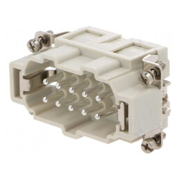 Conector HDC Contact Tată 10P 10PE | Electronic-mag.ro | Componente Electronice