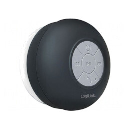Difuzor Bluetooth Negru EDR IPX4 10m 2,4GHz 5VDC | Electronic-mag.ro | Componente Electronice