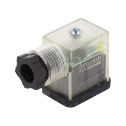 Conector Valvă Mufă 11mm 3-PIN 90°