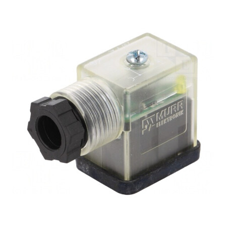Conector Valvă Mufă 11mm 3-PIN 90° | Electronic-mag.ro | Componente Electronice