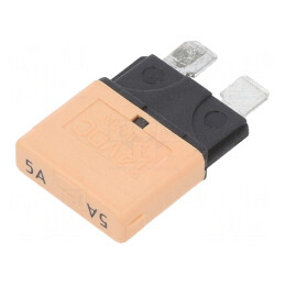 Siguranță Auto 5A 14VDC 19.2mm UNIVAL | Electronic-mag.ro | Componente Electronice
